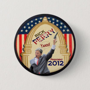 Badge Rond 5 Cm Président 2012 de Rick Perry