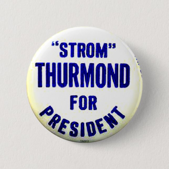 Badge Rond 5 Cm Président de Strom - bouton (Devant)