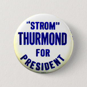 Badge Rond 5 Cm Président de Strom - bouton