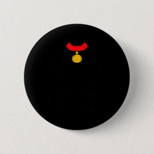 Badge Rond 5 Cm Prétendre que je suis un Dalmatien amusant Lazy Ha