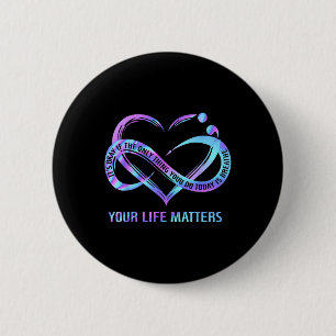 Badge Rond 5 Cm Prévention de la prise de conscience du suicide de
