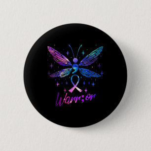 Badge Rond 5 Cm Prévention du suicide des guerriers Sensibilisatio