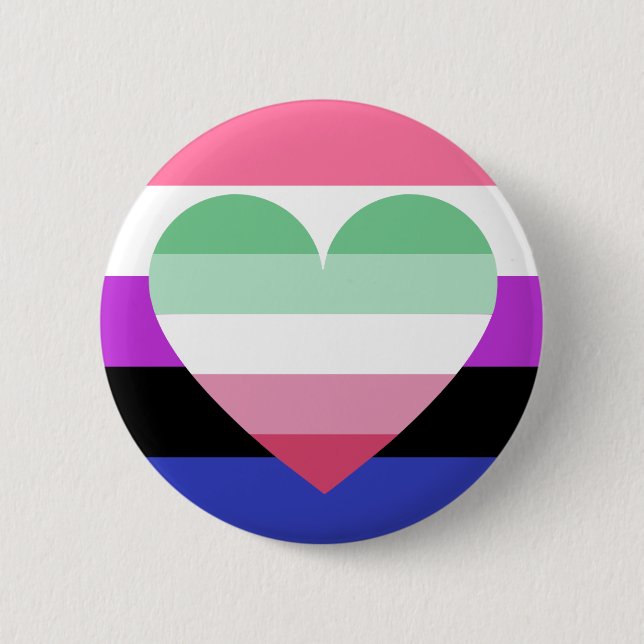 Badge Rond 5 Cm Pride Button (Devant)