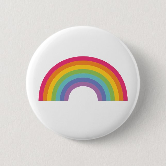 Badge Rond 5 Cm Pride Day Rainbow (Devant)