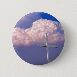Badge Rond 5 Cm Prier_
