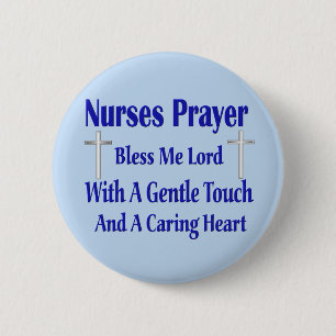 Badge Rond 5 Cm Prière des infirmières