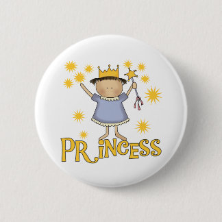 Badge Rond 5 Cm Princesse