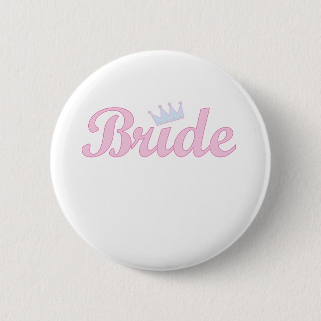 Badge Rond 5 Cm Princesse Bride (Devant)