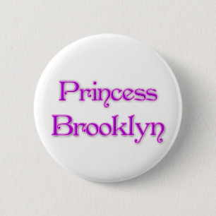 Badge Rond 5 Cm Princesse Brooklyn