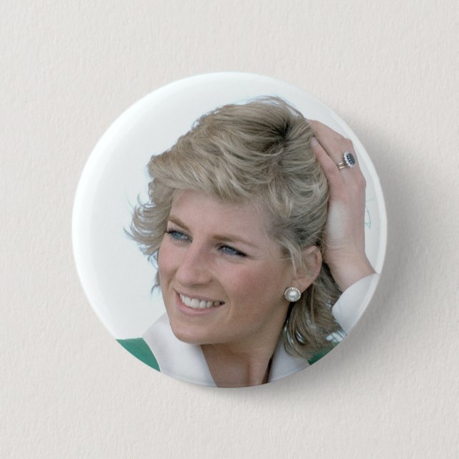 Badge Rond 5 Cm Princesse-Diana-Australie (Devant)