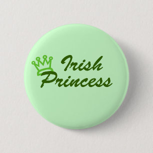 Badge Rond 5 Cm Princesse irlandaise