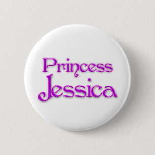 Badge Rond 5 Cm Princesse Jessica
