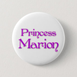 Badge Rond 5 Cm Princesse Marion