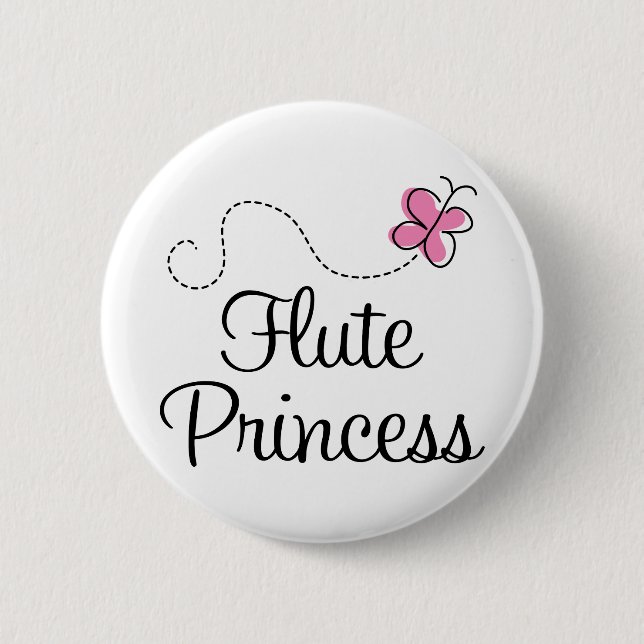 Badge Rond 5 Cm Princesse mignonne de cannelure (Devant)