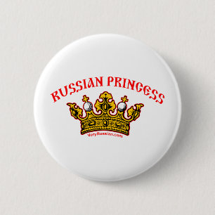 Badge Rond 5 Cm Princesse russe