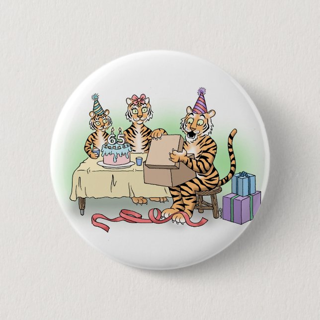 Badge Rond 5 Cm Princeton '78 65e anniversaire 2 1/4" (Devant)