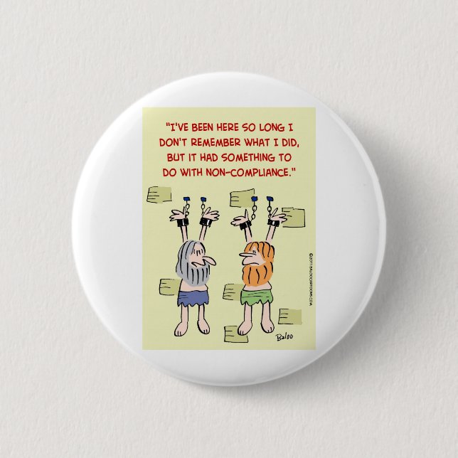 Badge Rond 5 Cm prisonniers accrochants d'insoumission de (Devant)