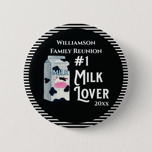 Badge Rond 5 Cm Prix de la Réunion familiale Lover (Devant)