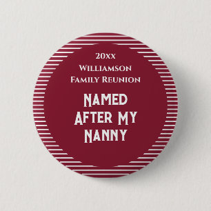 Badge Rond 5 Cm Prix de réunion de famille personnalisé