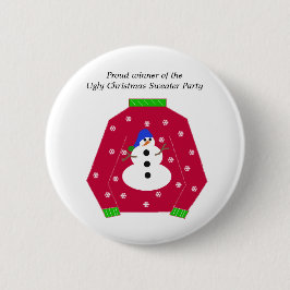 Badge Rond 5 Cm Prix du pull de Noël