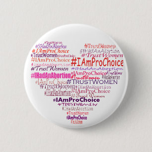 Badge Rond 5 Cm Pro coeur bien choisi