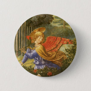 Badge Rond 5 Cm Procession de l'Ange Magi par Benozzo Gozzoli
