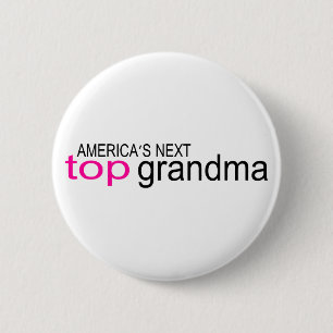 Badge Rond 5 Cm Prochaine grand-maman supérieure des Amériques