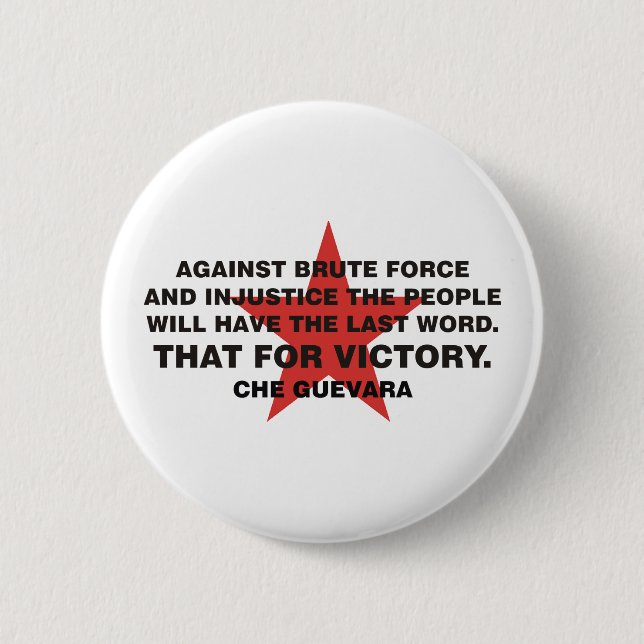 Badge Rond 5 Cm Produits de Che Guevara ! (Devant)