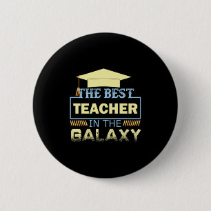 Badge Rond 5 Cm Professeur Cadeaux Le Meilleur Enseignant Dans L