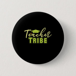 Badge Rond 5 Cm Professeur Cadeaux Tribu des enseignants