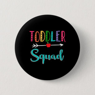 Badge Rond 5 Cm Professeur De Squad De Retour À L'École