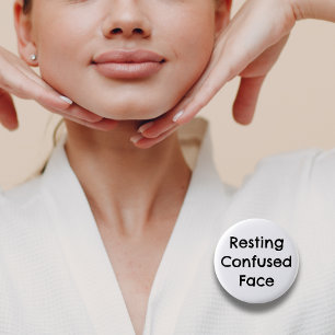 Badge Rond 5 Cm Professeur de yoga facial Massage facial