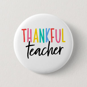 Badge Rond 5 Cm professeur reconnaissant