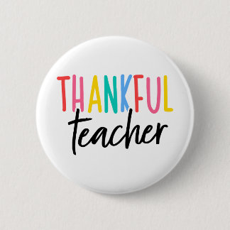 Badge Rond 5 Cm professeur reconnaissant