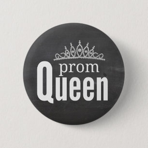 Badge Rond 5 Cm Prom Queen