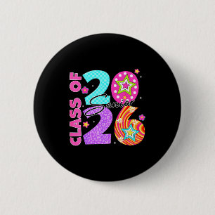 Badge Rond 5 Cm Promotion 2026 senior 2026 remise des diplômes pou