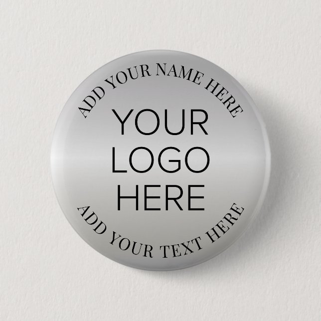 Badge Rond 5 Cm Promotion du logo de l'entreprise (Devant)