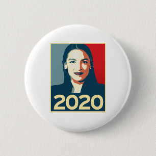Badge Rond 5 Cm Propagande AOC 2020