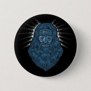 Badge Rond 5 Cm Prophète pinéal