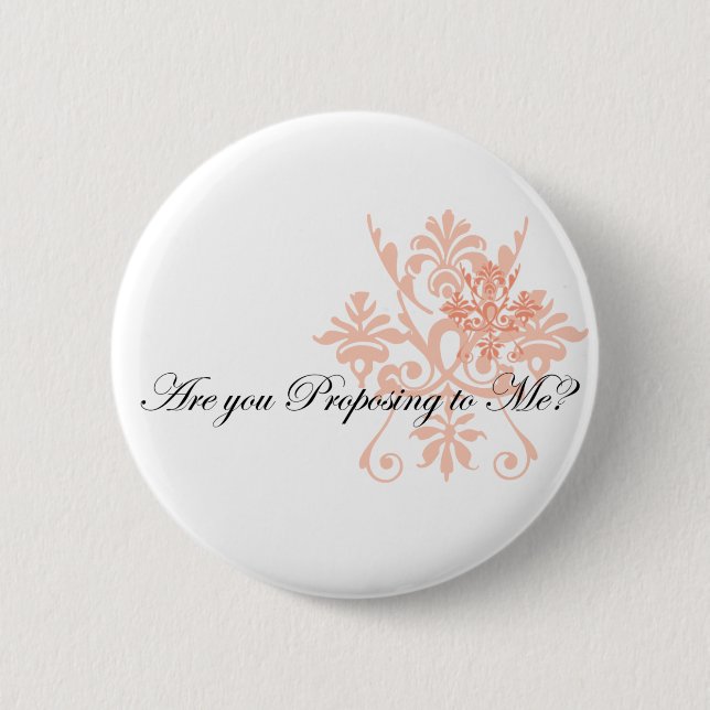 Badge Rond 5 Cm Proposez-vous à moi ? (Devant)