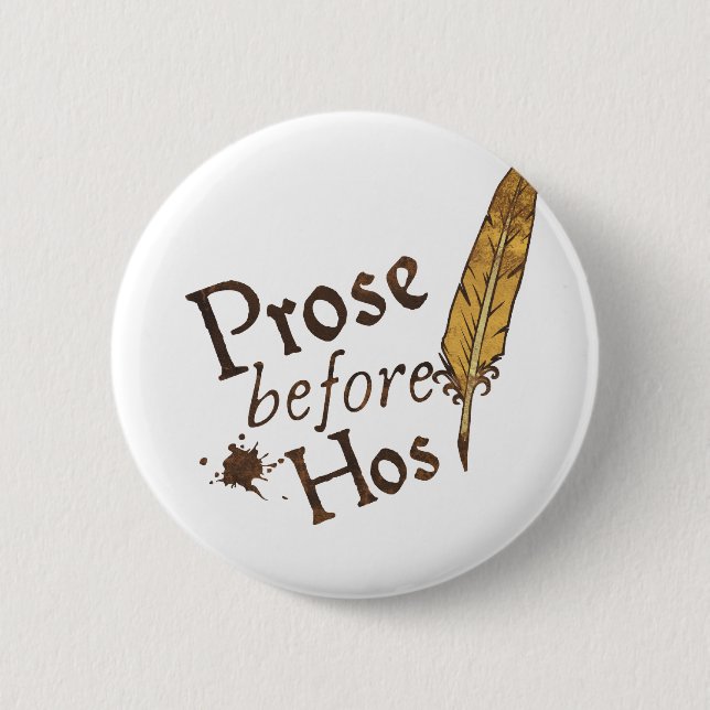 Badge Rond 5 Cm Prose avant Hos (Devant)