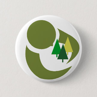 Badge Rond 5 Cm Protégez les arbres