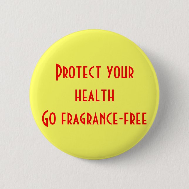 Badge Rond 5 Cm Protégez votre santé : Allez inodore (Devant)