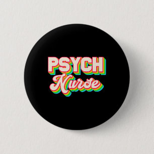 Badge Rond 5 Cm Psychologie Infirmière Psychiatrique Département d