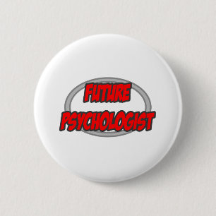 Badge Rond 5 Cm Psychologue du futur