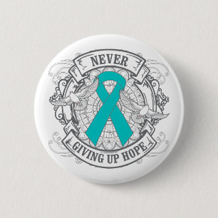 Badge Rond 5 Cm PTSD n'abandonnant jamais l'espoir