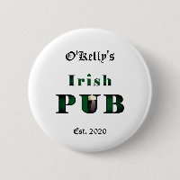 Pub Bar Irlandais Tavern Bouton Pin
