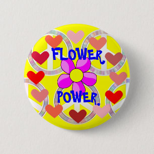 Badge Rond 5 Cm Puissance de flux