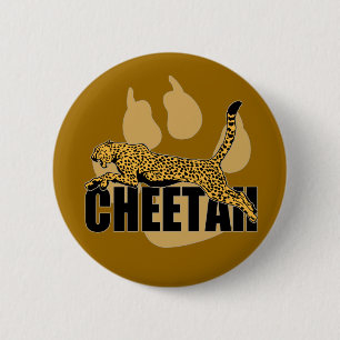 Badge Rond 5 Cm Puissance de guépard
