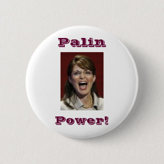 Badge Rond 5 Cm Puissance de Palin ! - bouton